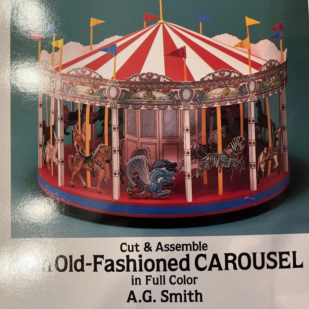 Cut‎ and Assemble - Old-Fashioned Carousel (1985)